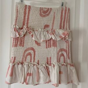 Sabo skirt Ruched mini skirt